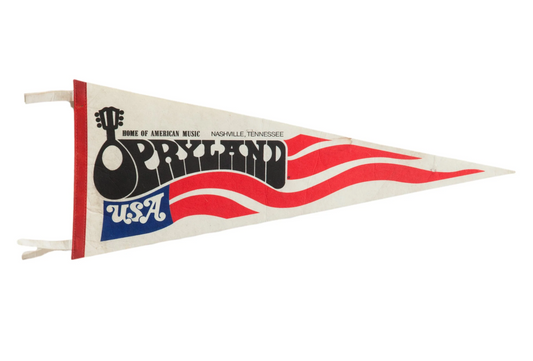 Opryland Logo Pennant