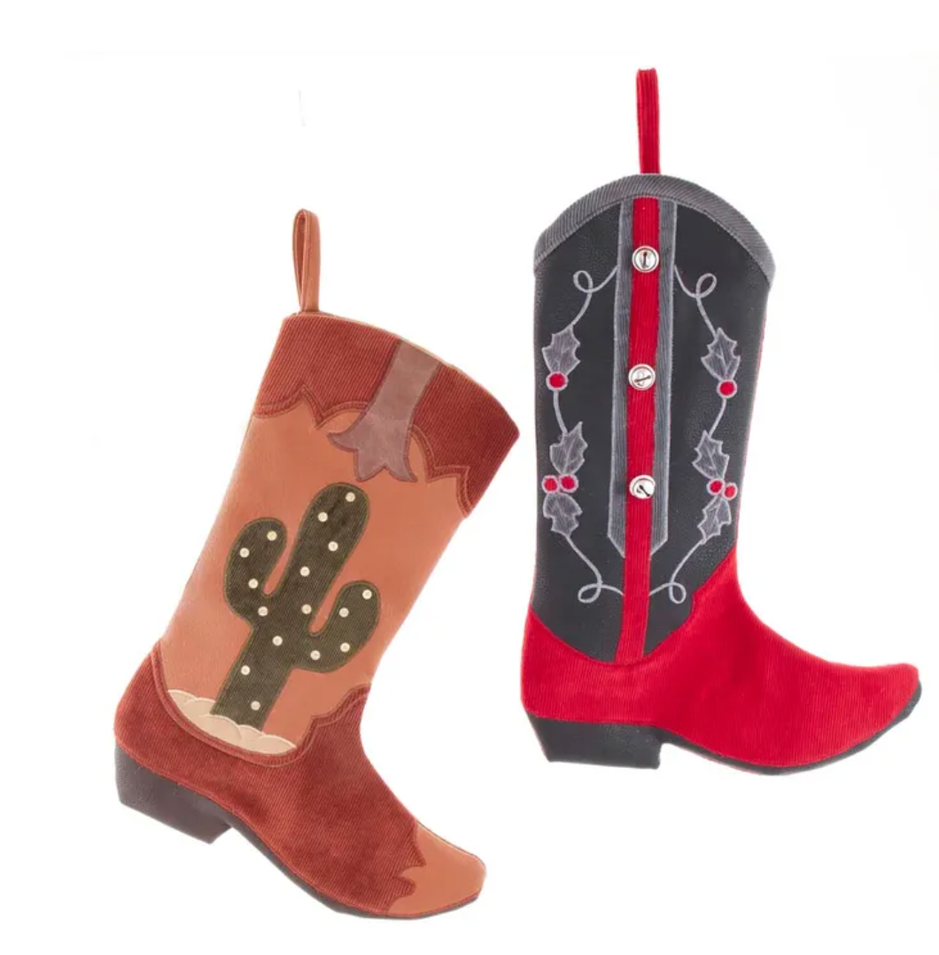 Cowboy Boot Stocking