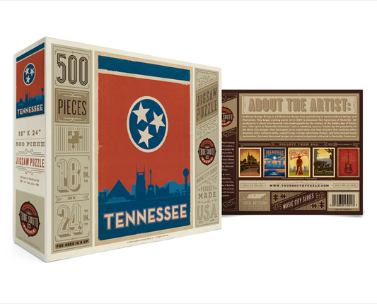 Tennessee State Flag Puzzle