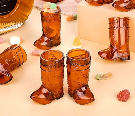 Mini Plastic Boot Shot Glass