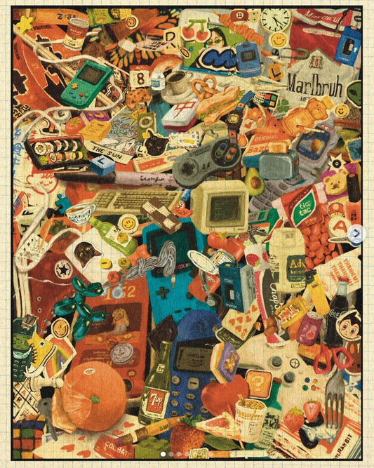 Nostalgic Smorgasbord print