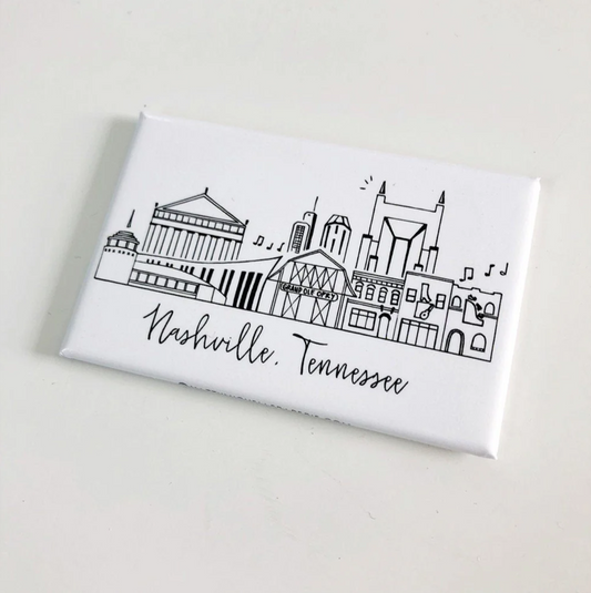 Nashville Skyline Magnet