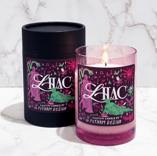 Lilac Candle