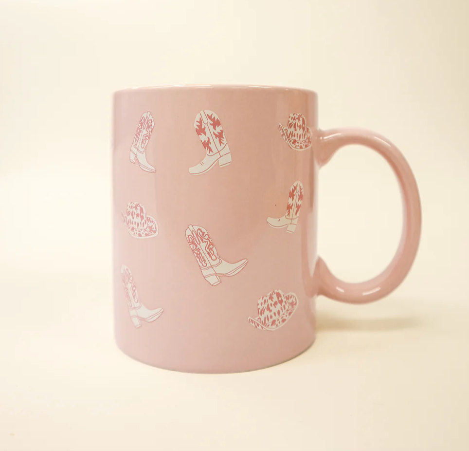 Pink Cowgirl Mug