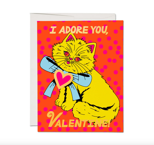 I Adore You Card