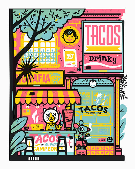 Tacos Y Lunches print