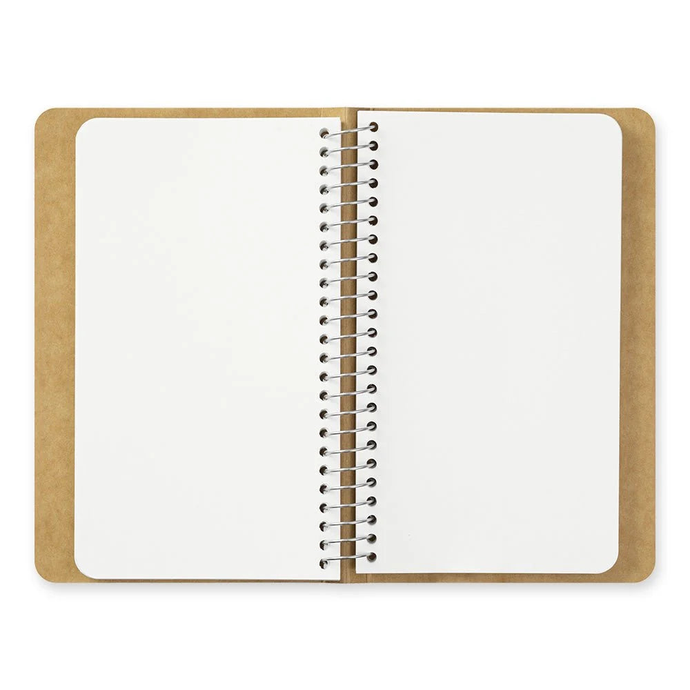 Traveler's Company Spiral Ring Notebook Slim Blank Pages