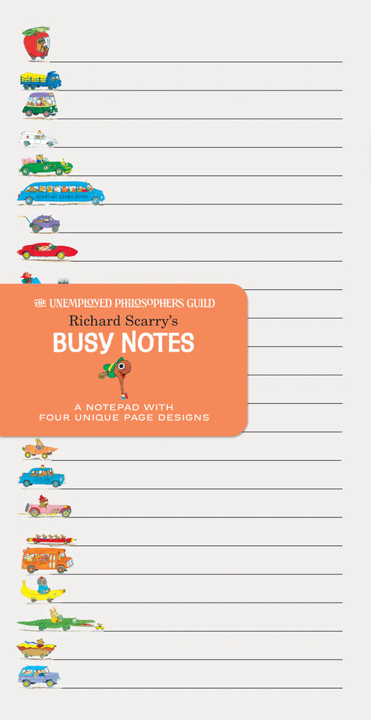 Richard Scarry's Busy Notepad