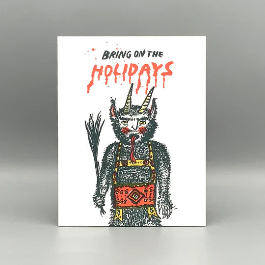 Bring on the Holidays Krampus card