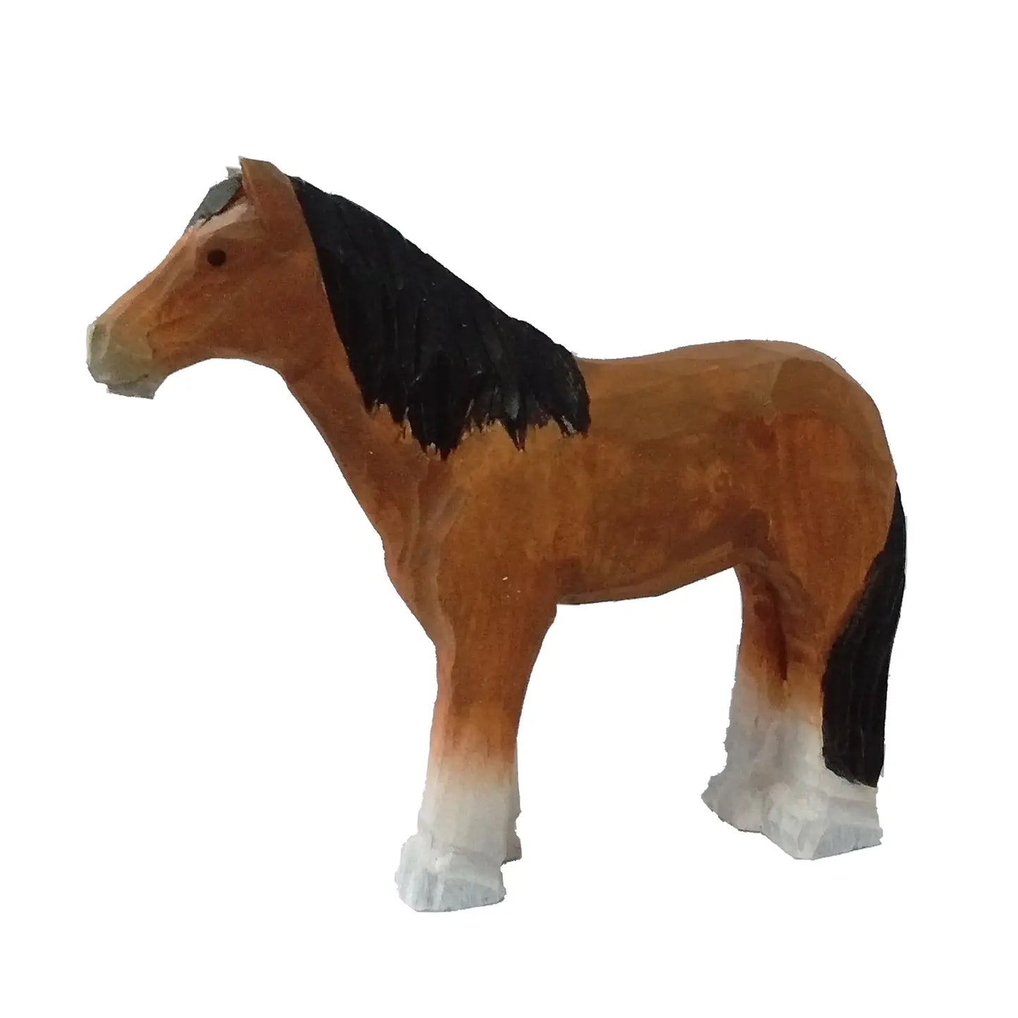 Wooden Shire Horse Toy