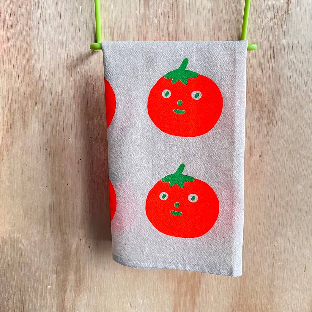 Tomato tea towel