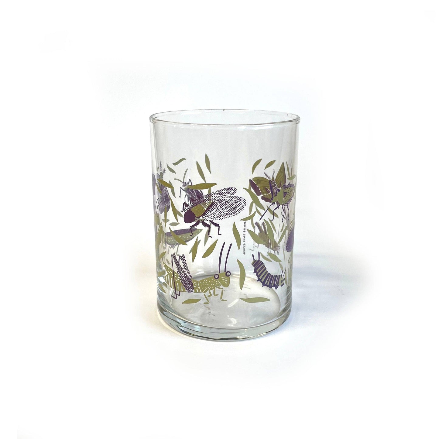 Bug Fan Drinking Glass