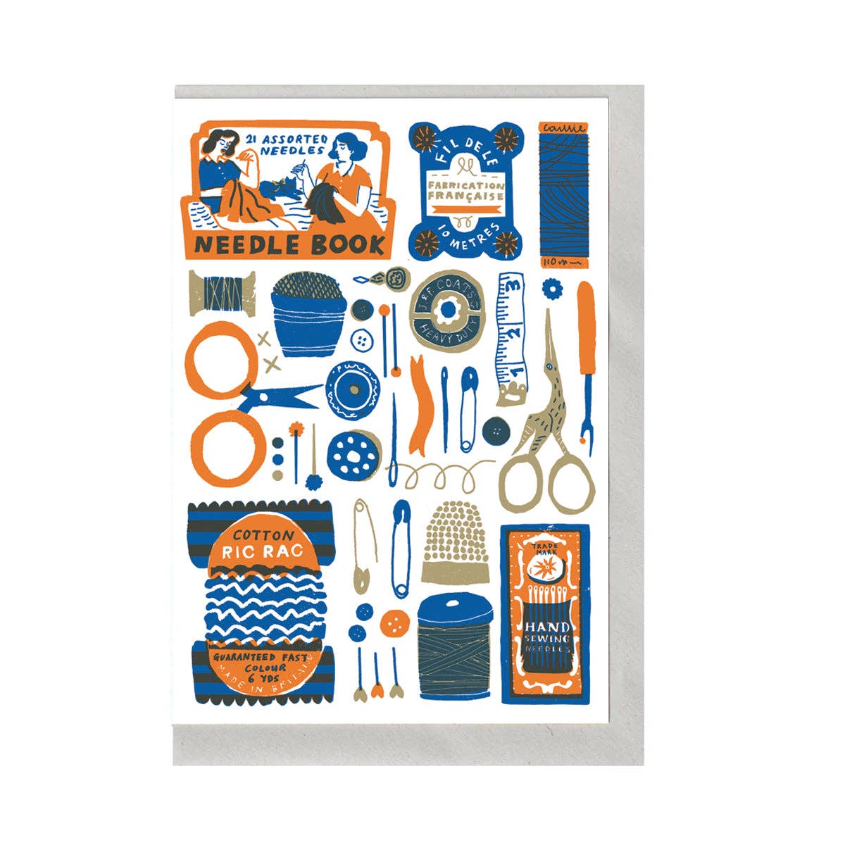 Sewing Collection card