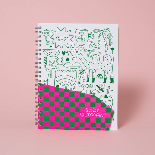 Doodles Letterpress Notebook