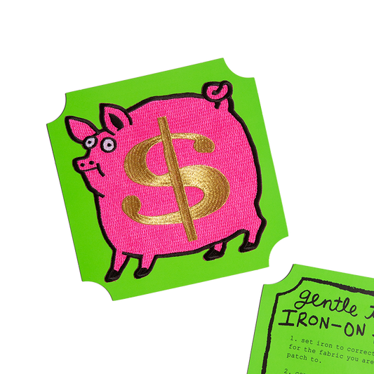 Piggy bank patch