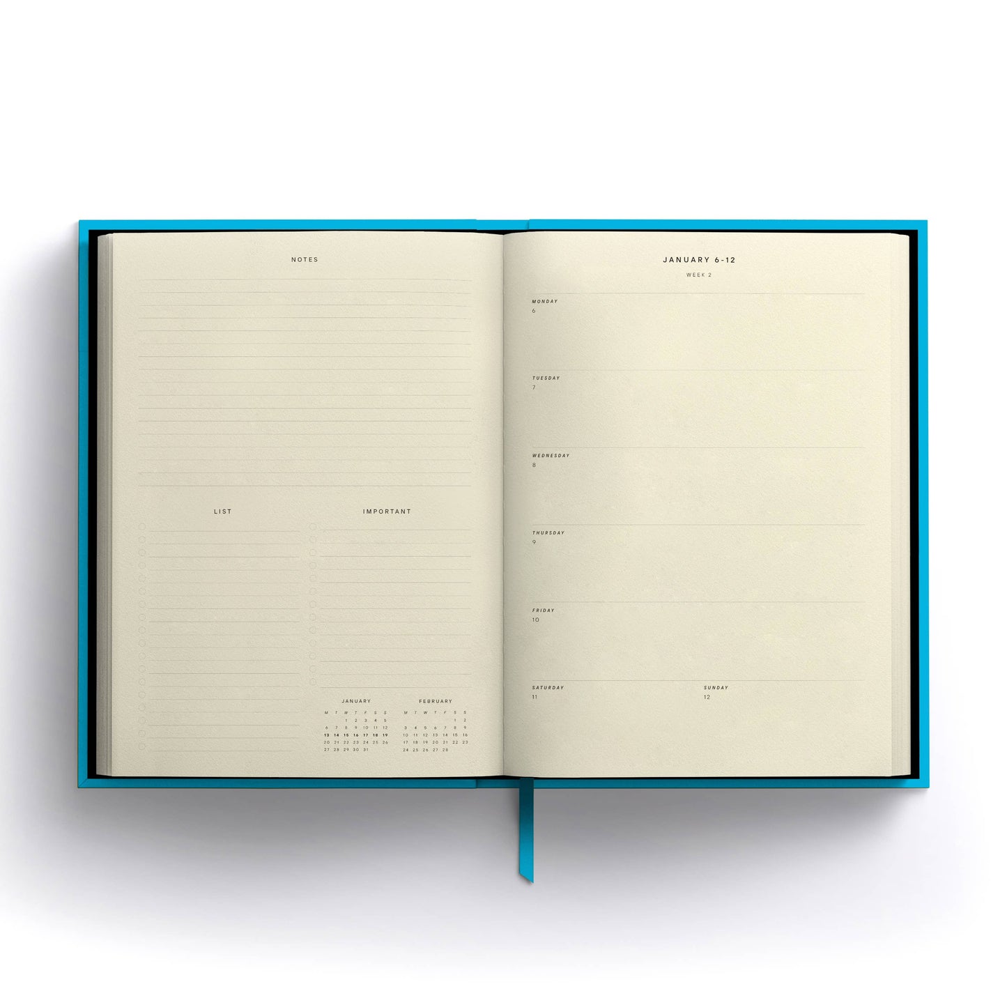 2025 Turquoise Planner