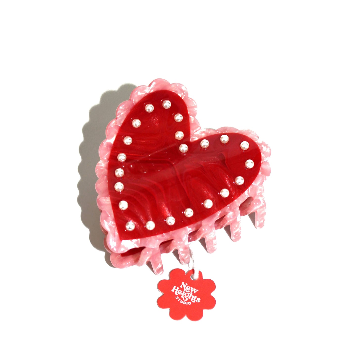 Amorette Heart Hair Claw