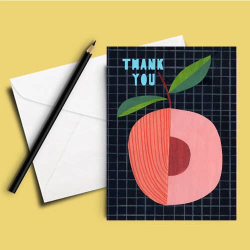 Thank You Peach card