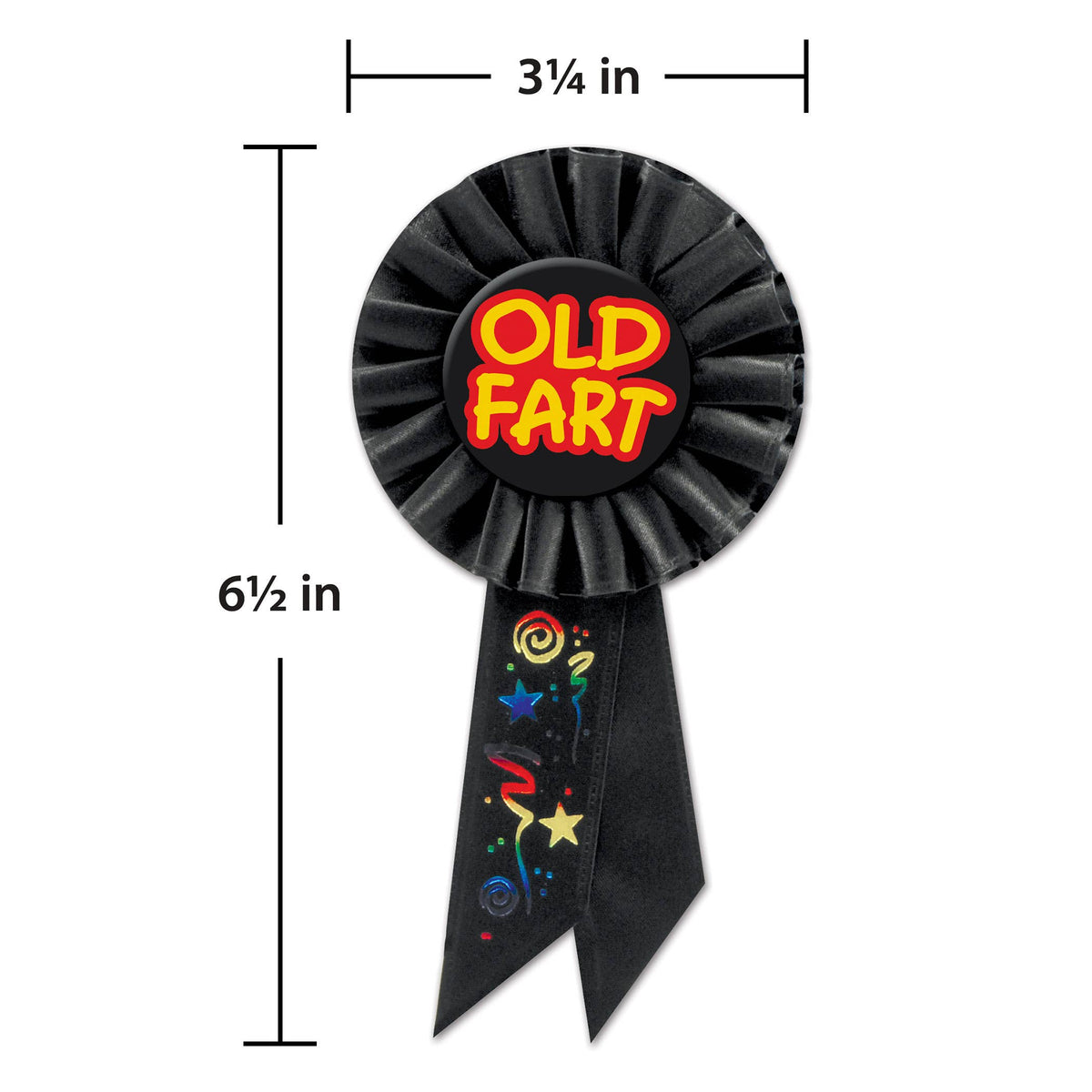 Old Fart Rosette Prize Ribbon