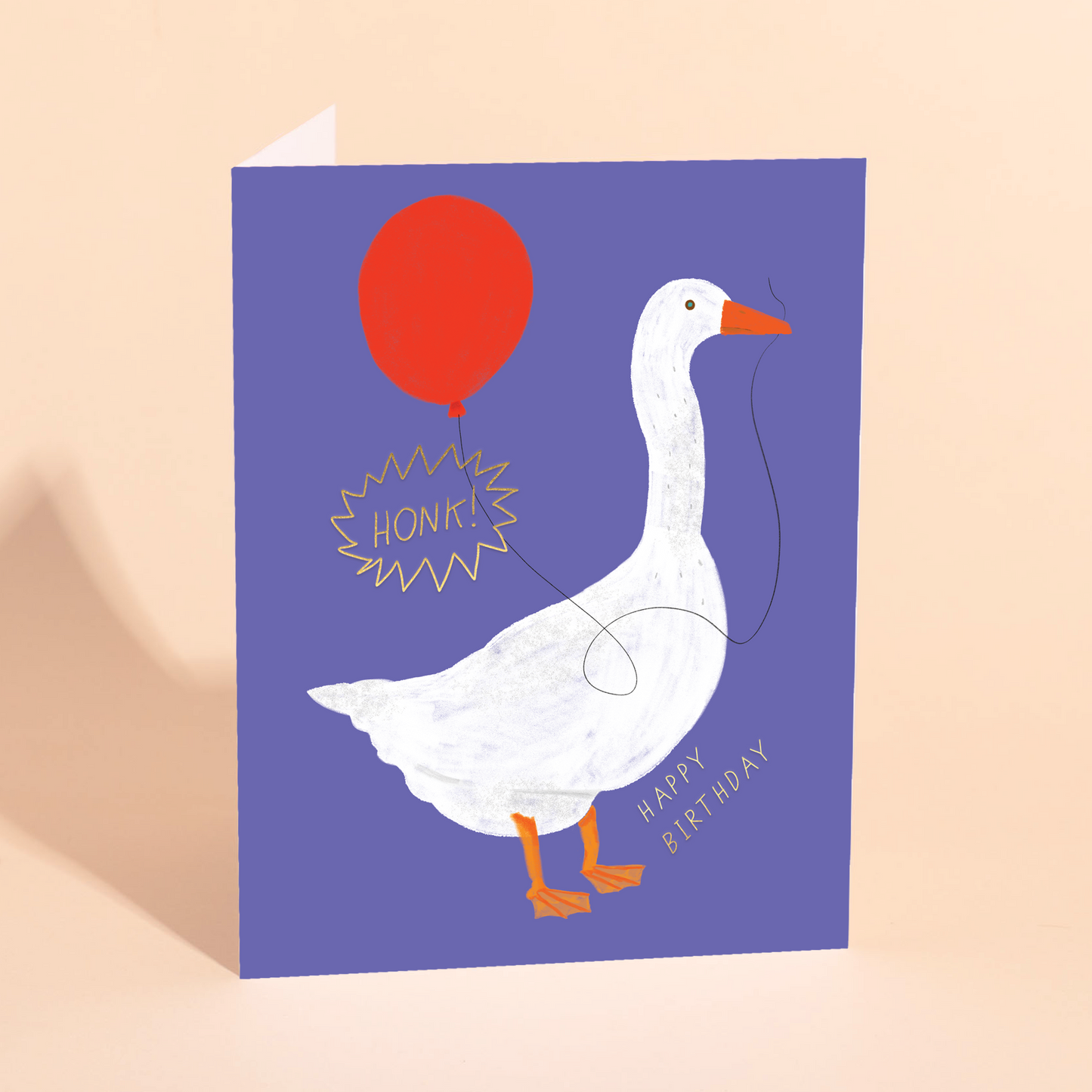 Geese Me Up Birthday card