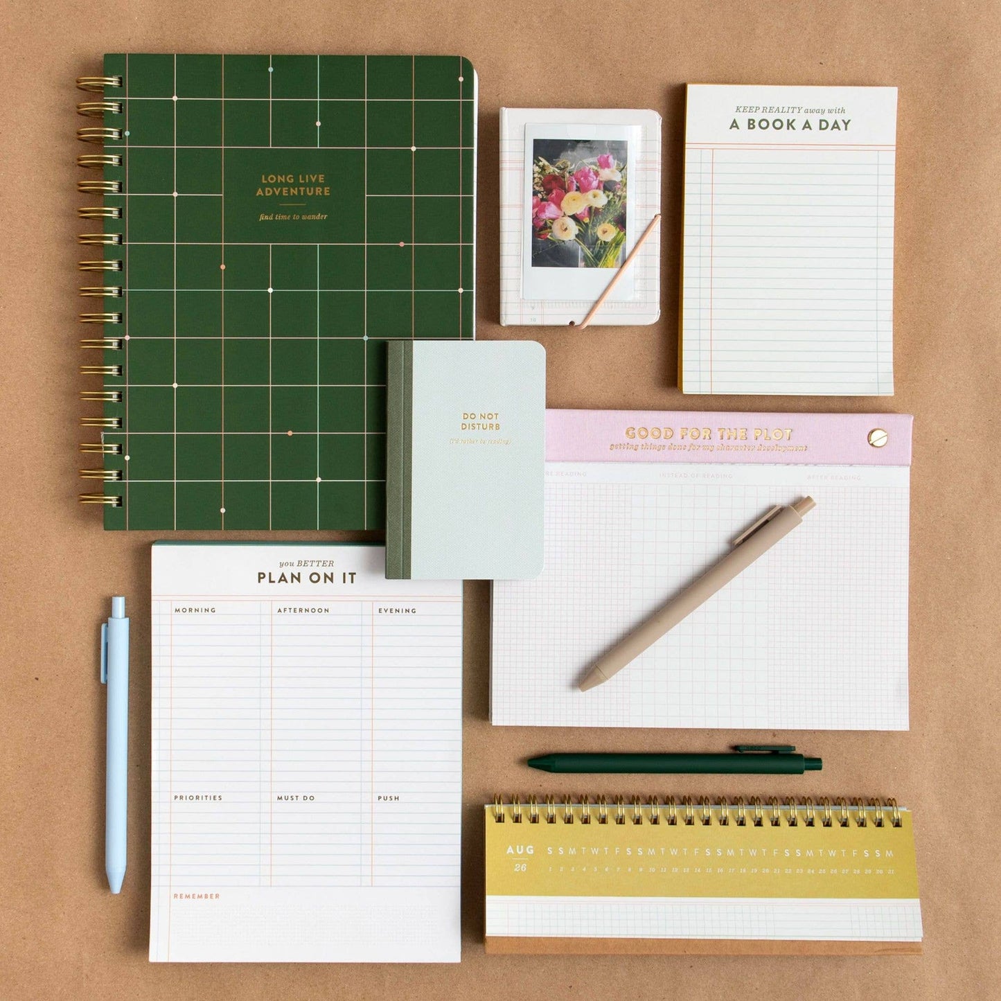 Pink Ledger Mini Photo Album