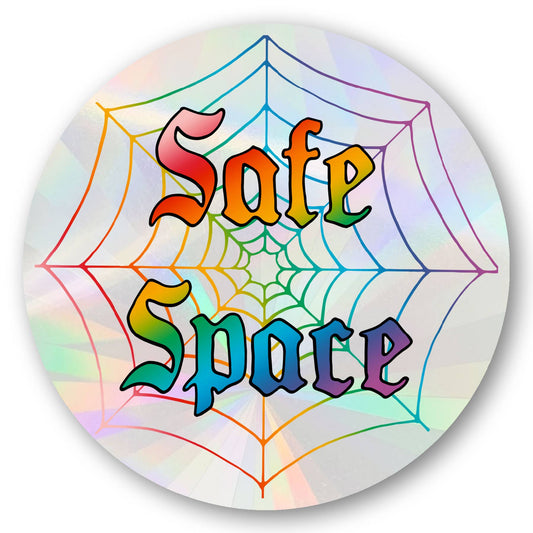 Safe Space Suncatcher Decal