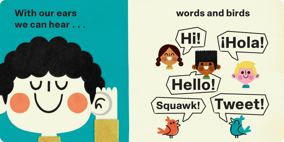 All About Us: My Five Senses board book