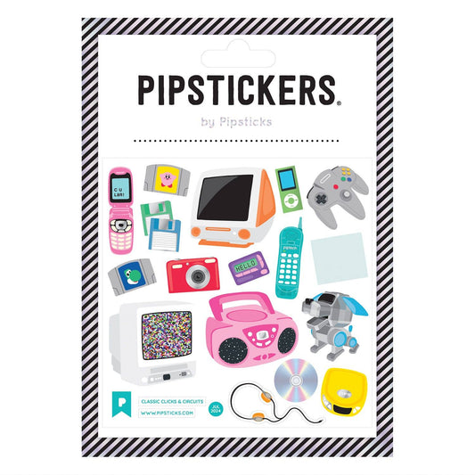 Classic Clicks & Circuits Sticker Sheet