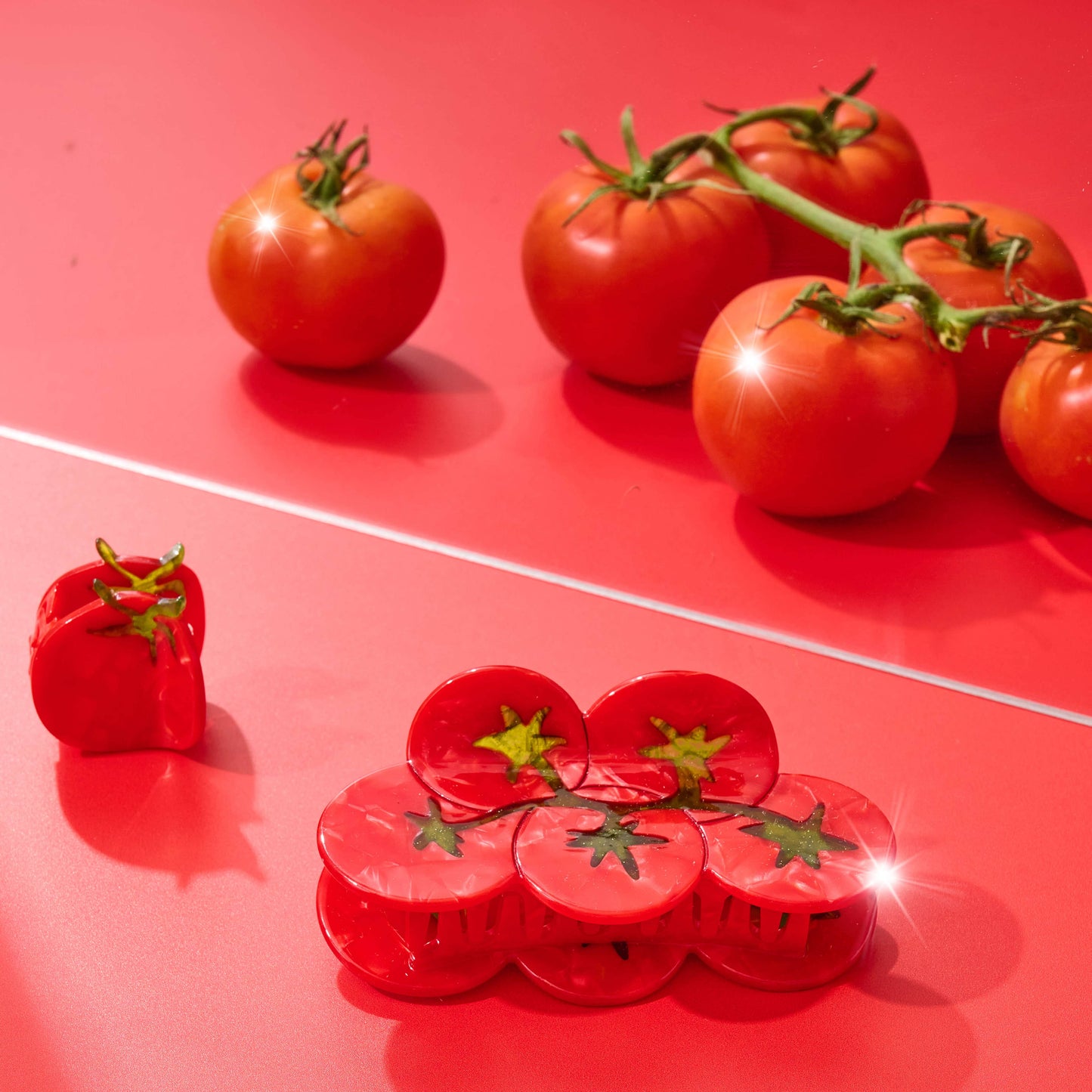 Tomatoes on the Vine Large Hair Claw