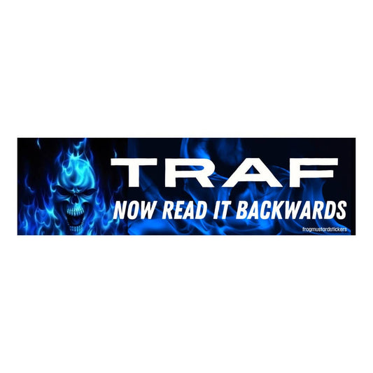 TRAF Bumper Sticker