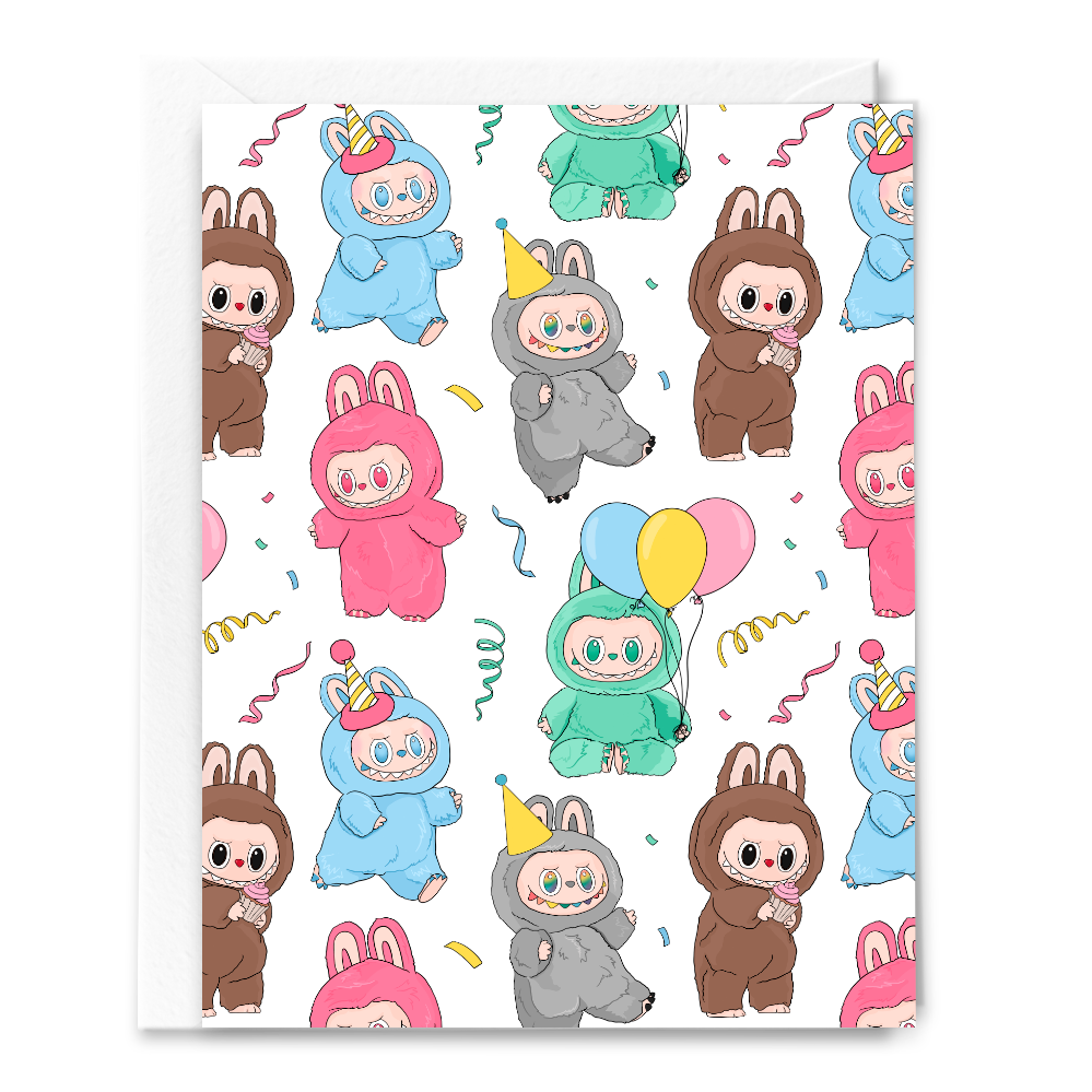 Big Into Party Energy card
