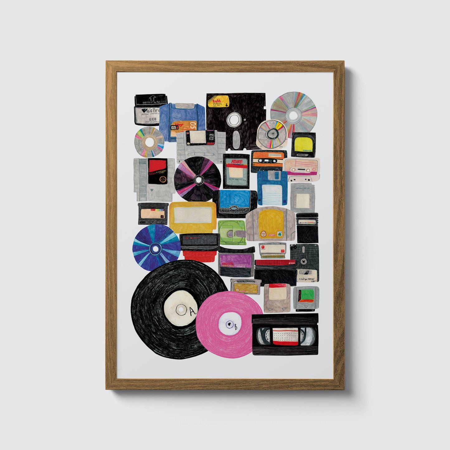 Vintage Media Print
