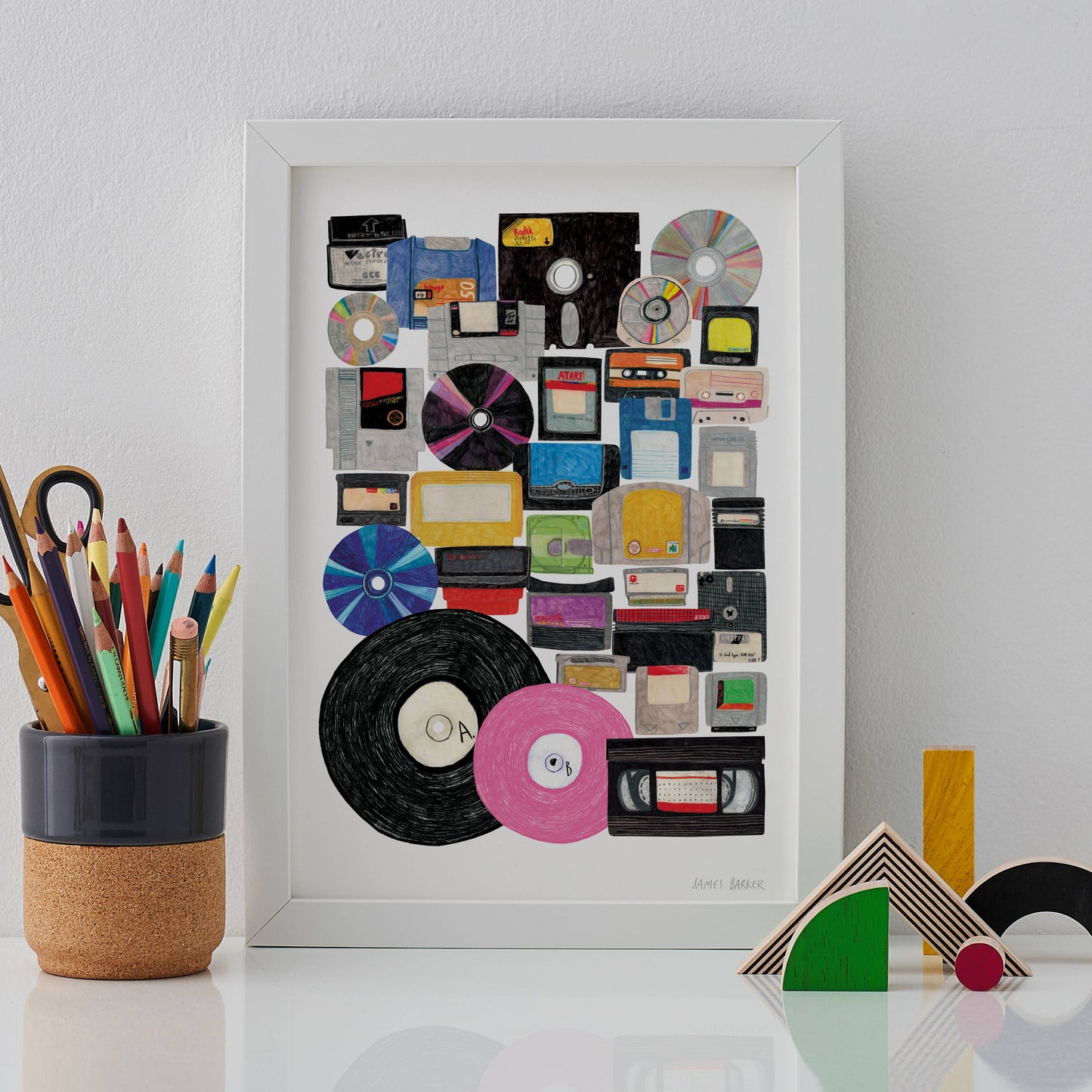 Vintage Media Print