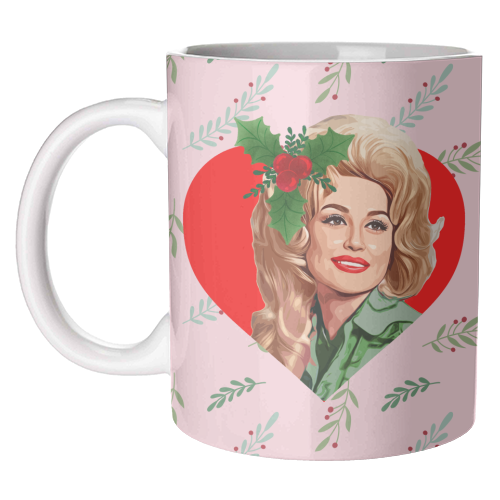 Holly Dolly Heart Mug