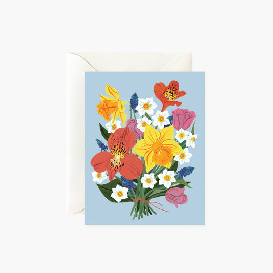 Spring Bouquet card