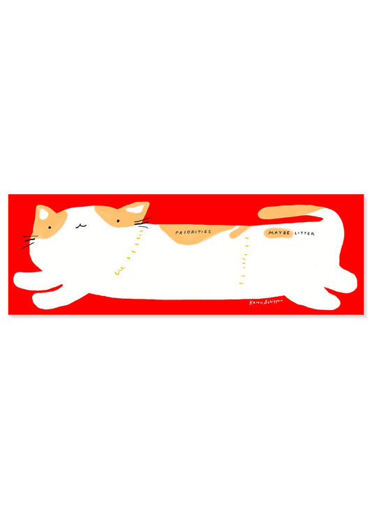 Cooper Cat Desk Pad