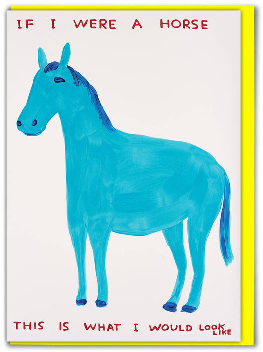 If I Were a Horse card