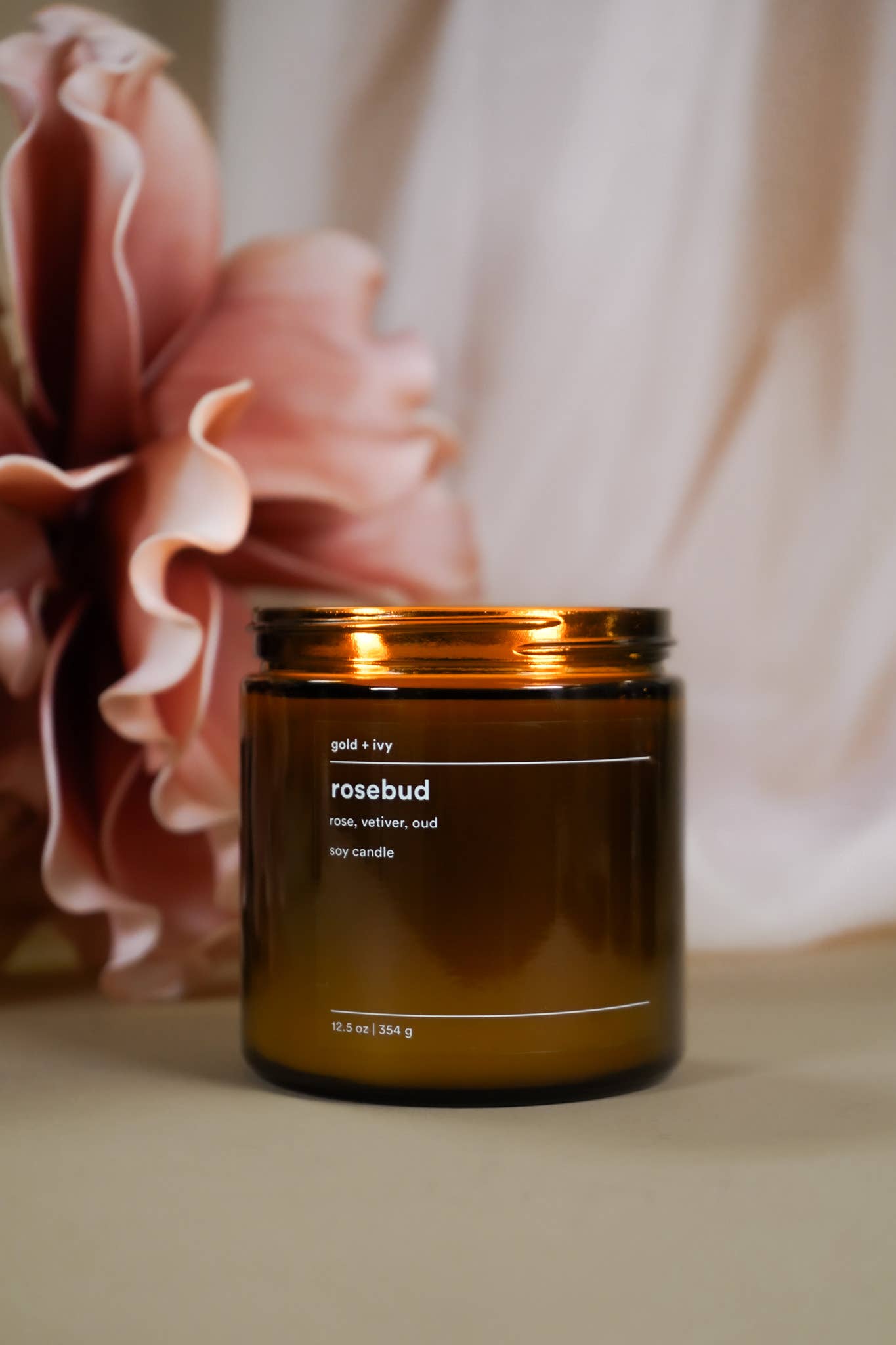 Rosebud Soy Candle