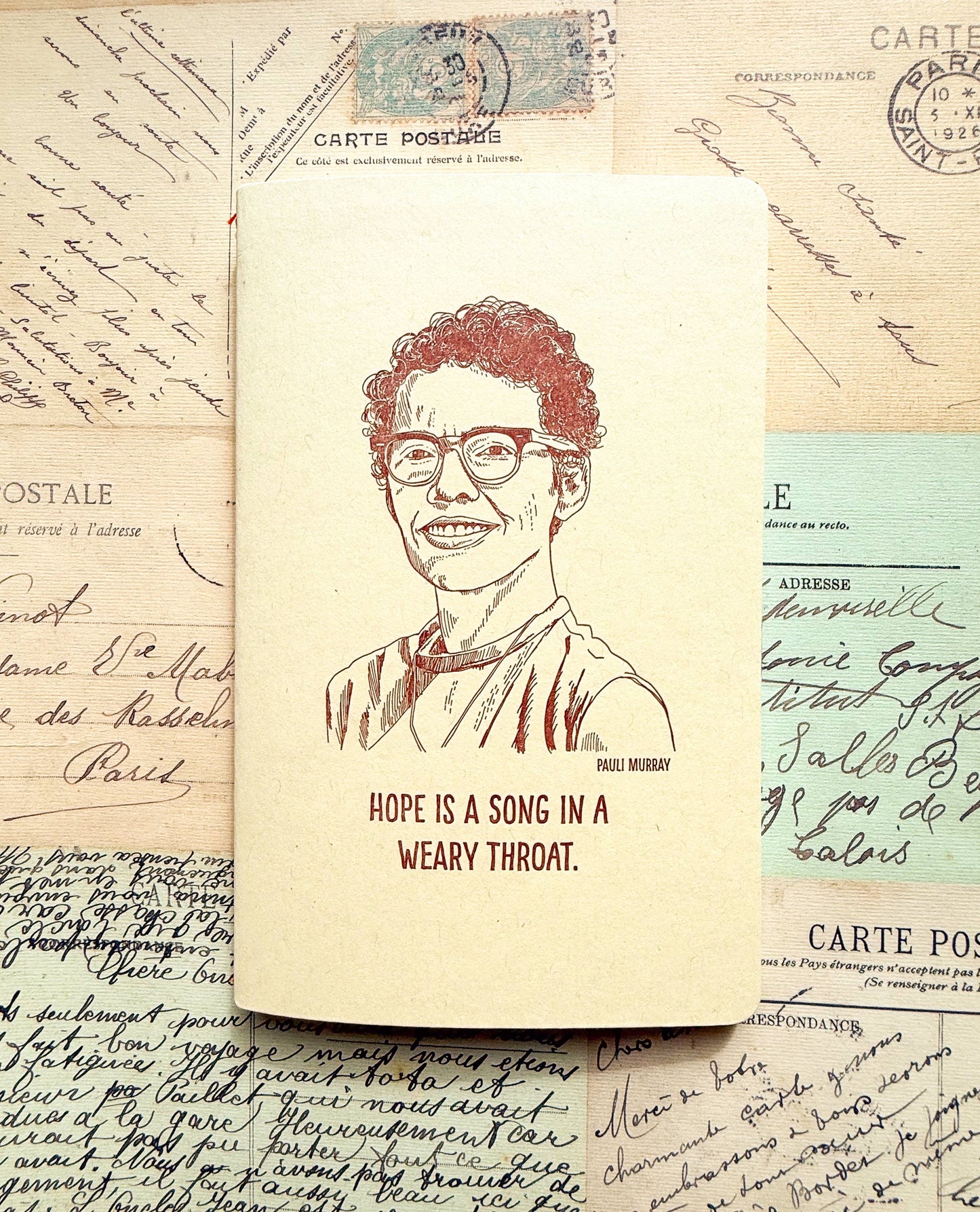 Pauli Murray notebook