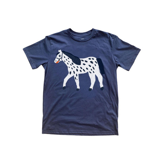 Apollo The Horse Navy T-shirt