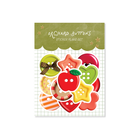 Orchard Buttons Sticker Flakes