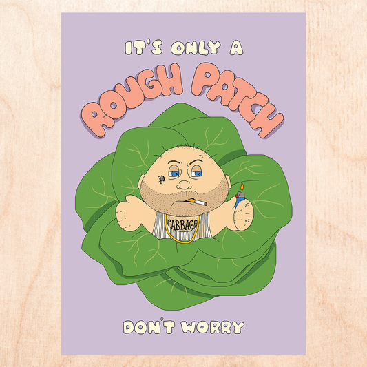 Rough Patch card