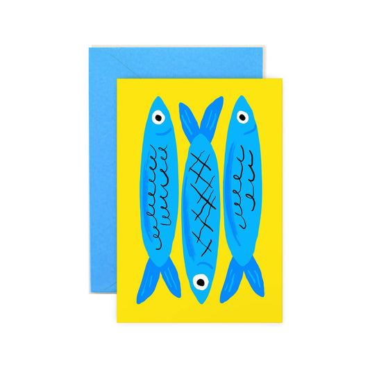 Sardines mini card