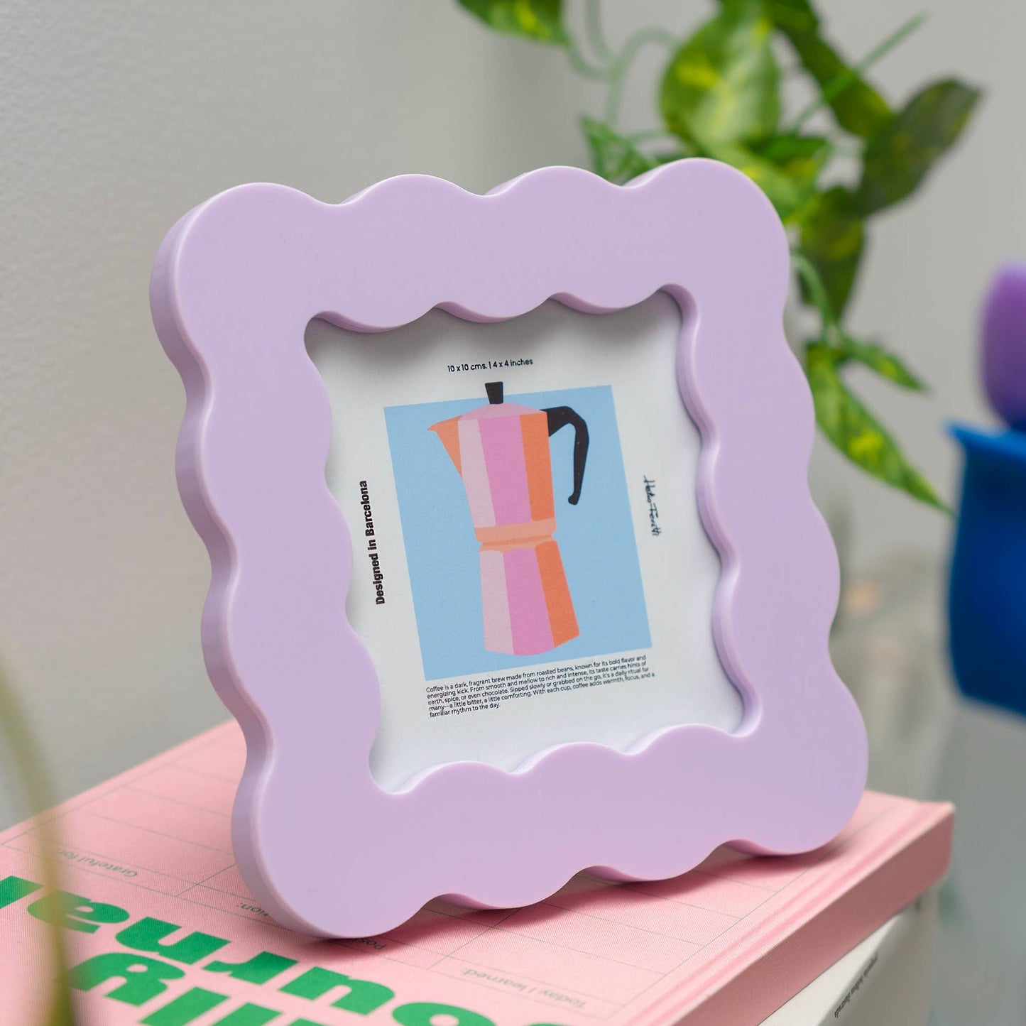 Violet Square Acrylic Photo Frame
