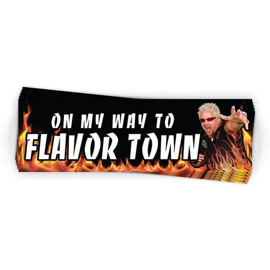 OMW to Flavor Town Bumper Sticker