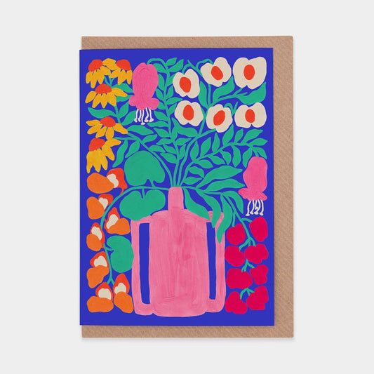 Blushing card