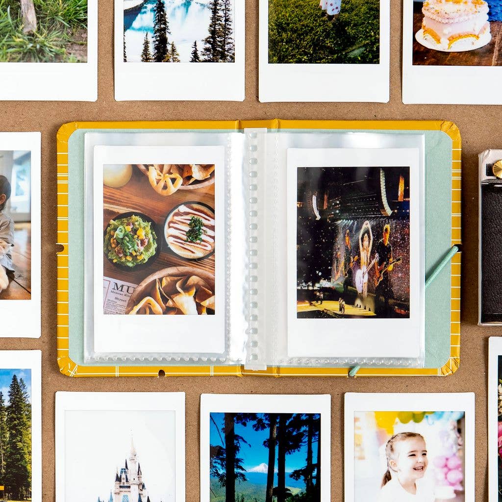 Mustard Ledger Mini Photo Album