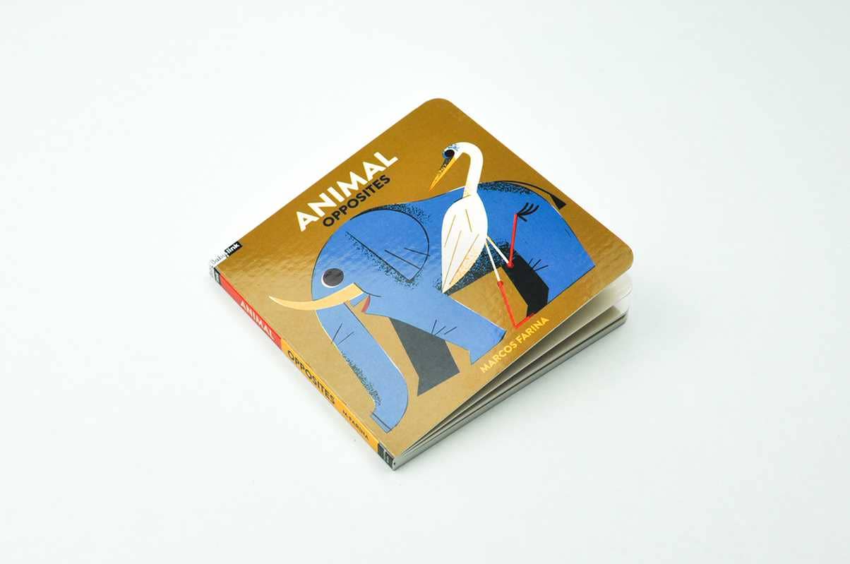 Animal Opposites Board Book