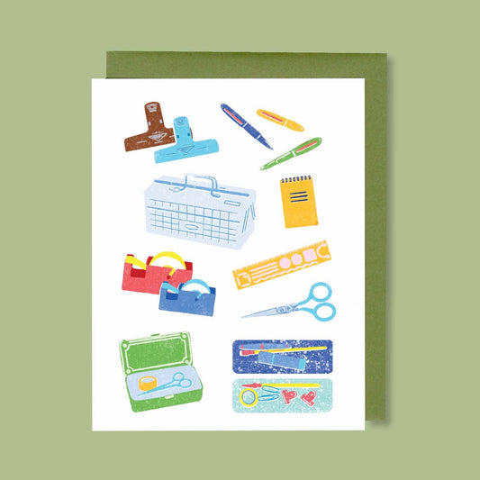 Desk Essentials Card