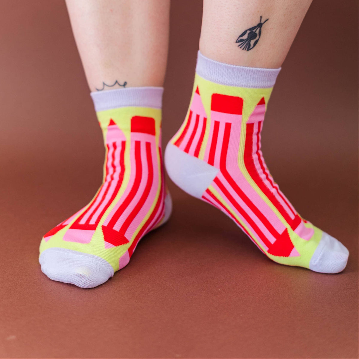 Back To School Pencil Socks